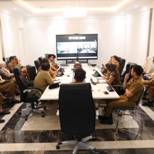 Rakor dengan KPK, Pemkot Makassar Komitmen Kelola APBD Secara Transparan dan Efisien