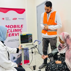 PMI dan Mitra Luncurkan Klinik Berjalan untuk Tingkatkan Kesehatan Warga Gaza Utara