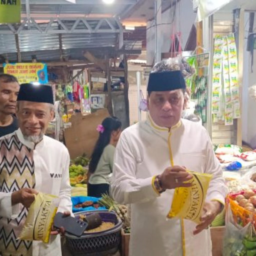 Nurdin Halid Lakukan Sidak Pasar di Sulsel Agar Harga Pangan Terkendali