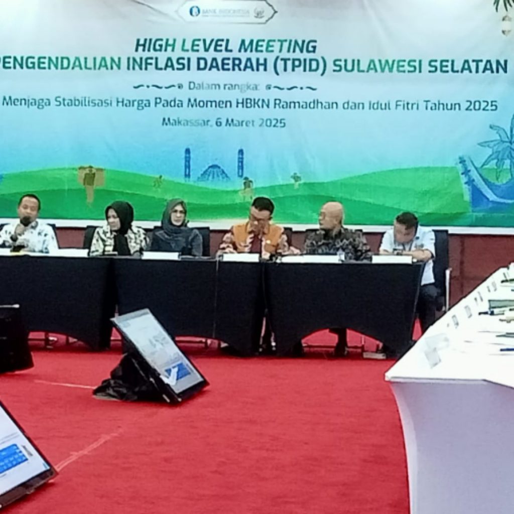 Sulsel Gelar High Level Meeting Menjaga Stabilitas Harga