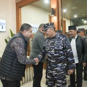 Wali Kota Jemput KASAL Sebagi Dukungan Terhadap Program Pemerintah Pusat