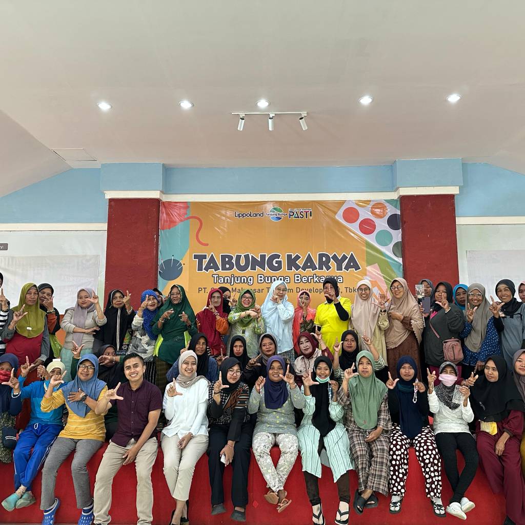 Luncurkan Program Tanjung Bunga Berkarya untuk Tingkatkan Keterampilan Ibu Rumah Tangga