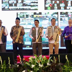 Kentongan Tradisional Tandai Simulasi Hari Kesiapsiagaan Bencana 2025 di Mataram