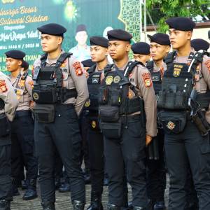 Polda Sulsel Kerahkan 5.300 Personel Gabungan untuk Amankan Aksi May Day 2025