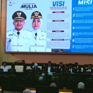 Rapat Paripurna DPRD Makassar Dengarkan Penyampaian Visi-Misi Wali Kota dan Wakil Wali Kota Baru