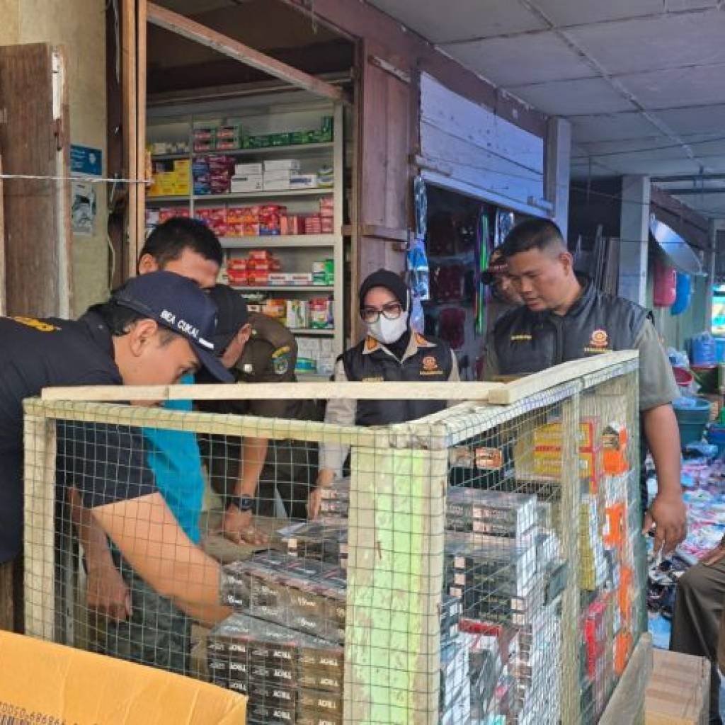 Bea Cukai Malili dan Satpol PP Lutra Gelar Operasi Gurita 2025 Tekan Peredaran Rokok Ilegal