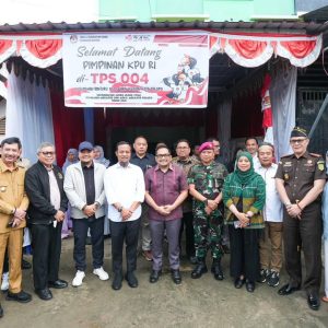 Gubernur Sulsel Memantau Langsung Pelaksanaan PSU di Kota Palopo