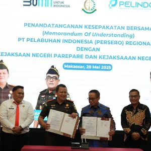 Pelindo Regional 4 Jalin Kerja Sama Hukum dengan Kejari Parepare dan Barru