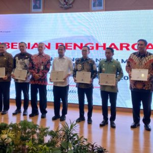 Hadiri Rapat Koordinasi Pemberantasan Korupsi, Bupati Soppeng Raih MCP Kategori Terjaga