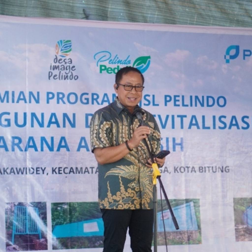 PT Pelindo Revitalisasi Fasilitas Air Bersih di Bitung untuk Tingkatkan Kesejahteraan Masyarakat