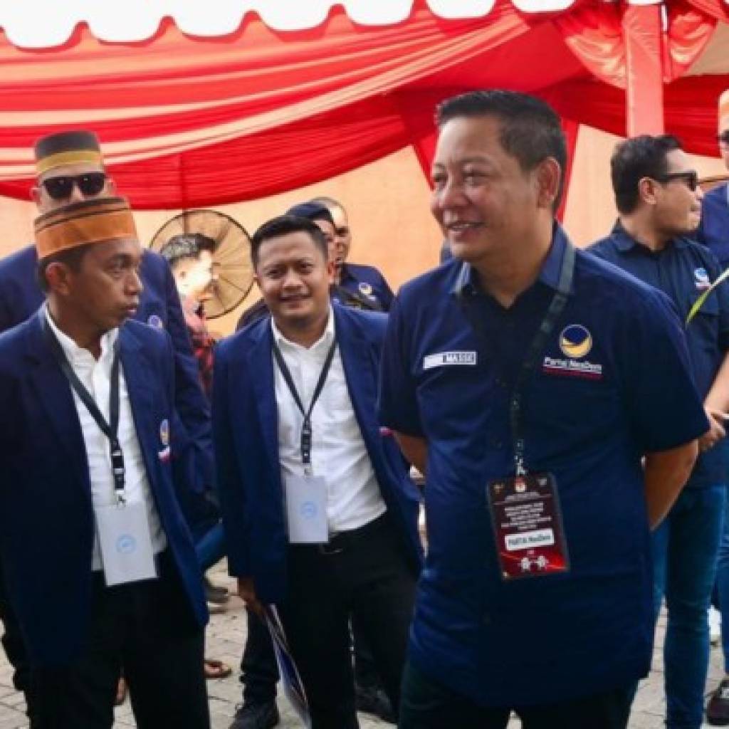 Isu Hengkangnya Rusdi Masse ke PSI Dibantah Sekretaris NasDem Sulsel