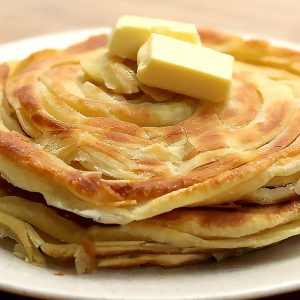Buat Camilan di Rumah, Yuk Coba Resep Roti Maryam Cokelat