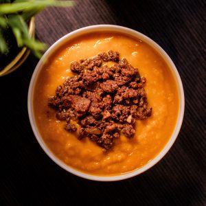 Pumpkin Soup with Cinnamon Croutons, Sup Labu Lezat untuk Sarapan