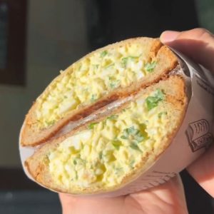 Egg Sando Protein Tinggi ala Olivia MasterChef