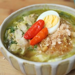 Soto Lamongan Komplet dengan Koya, Resep Asli Jawa Timur