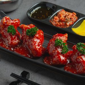Ayam Goreng Korea Yangnyeom & Dakgangjeong yang Renyah & Pedas