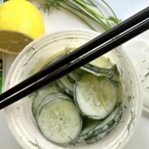 Salad Mentimun Viral di TikTok, Segar dan Simpel