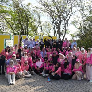 Senam Bersama Tiga Organisasi Perempuan, Melinda Aksa: Perempuan Sehat, Keluarga Lebih Harmonis