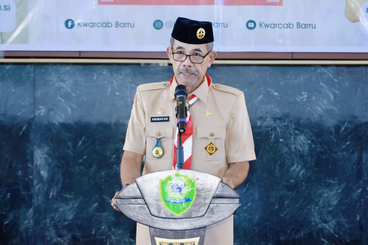 Pj Sekda Barru Tekankan Peran Pramuka dalam Bentuk Karakter Generasi Muda