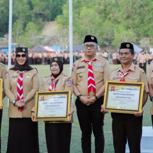 Tepuk Semangat Menggema di Lajulo, Barru Gelar Perkemahan Scout Competition 2025