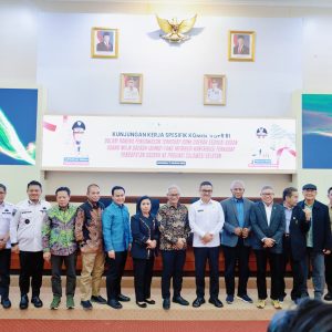 Wabup Barru Hadiri Kunjungan Kerja Komisi II DPR RI di Sulsel, Soroti Peran BUMD