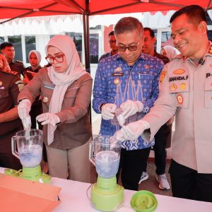 Pemusnahan Barang Bukti 30 Kg Narkoba di Barru, Bupati Andi Ina Apresiasi Sinergi Aparat Hukum