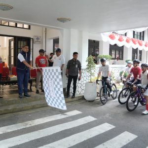 Wali Kota Makassar Lepas 150 Pesepeda Touring Merdeka De Barru 2025