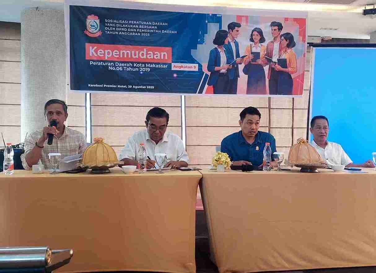 DPRD Makassar Dorong Peran Pemuda Lewat Implementasi Perda Kepemudaan