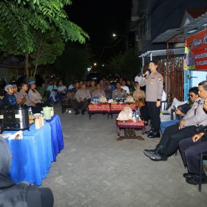 Ngopi Kamtibmas di Manggala, Kapolrestabes Makassar Ajak Warga Bersinergi Jaga Kamtibmas