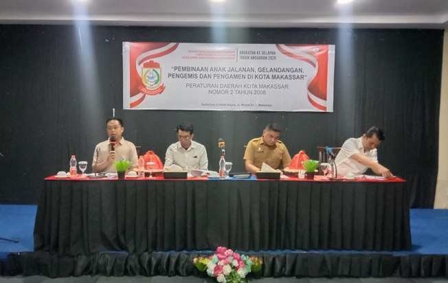Andi Suhada Dorong Implementasi Perda Penanganan Anjal dan Gepeng di Kota Makassar