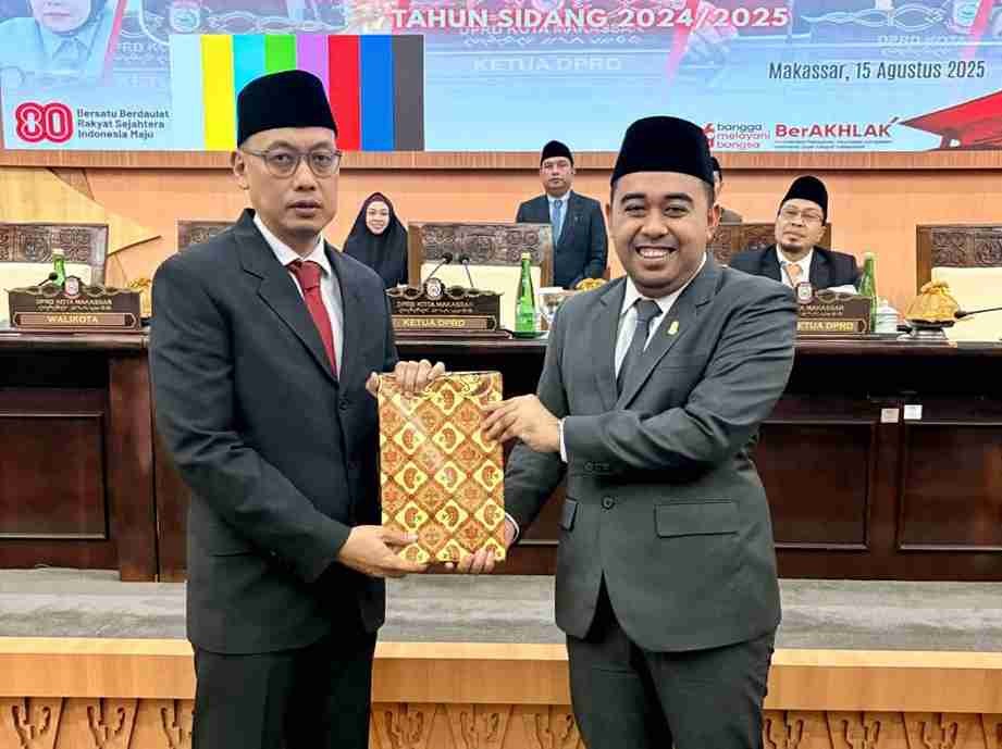 DPRD Kota Makassar Gelar Rapat Paripurna Reses Ketiga Tahun 2025