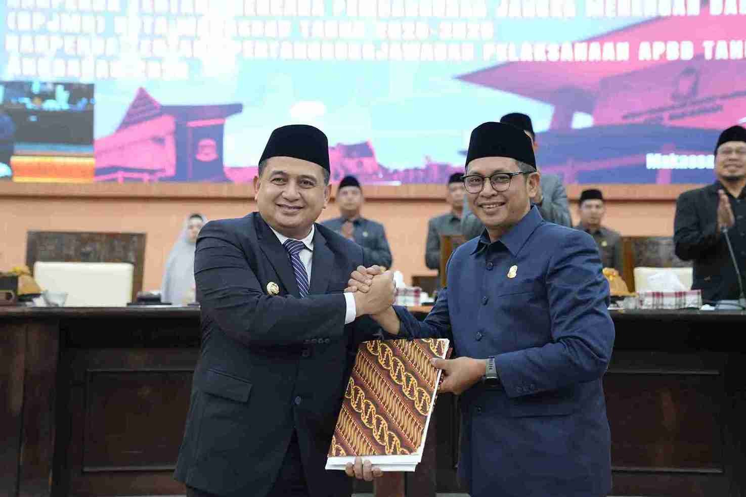 DPRD dan Pemkot Makassar Sahkan RPJMD 2025–2029 dan Laporan Pertanggungjawaban APBD 2024