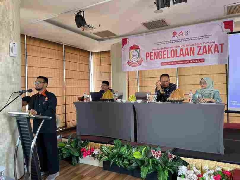 Ustaz Hadi Ibrahim Baso Dorong Pengelolaan Zakat Transparan dalam Sosialisasi Perda No. 5 Tahun 2006
