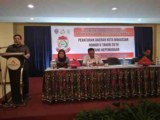 Anwar Faruq Ajak Pemuda Aktif Membangun Kota Makassar Lewat Perda Kepemudaan