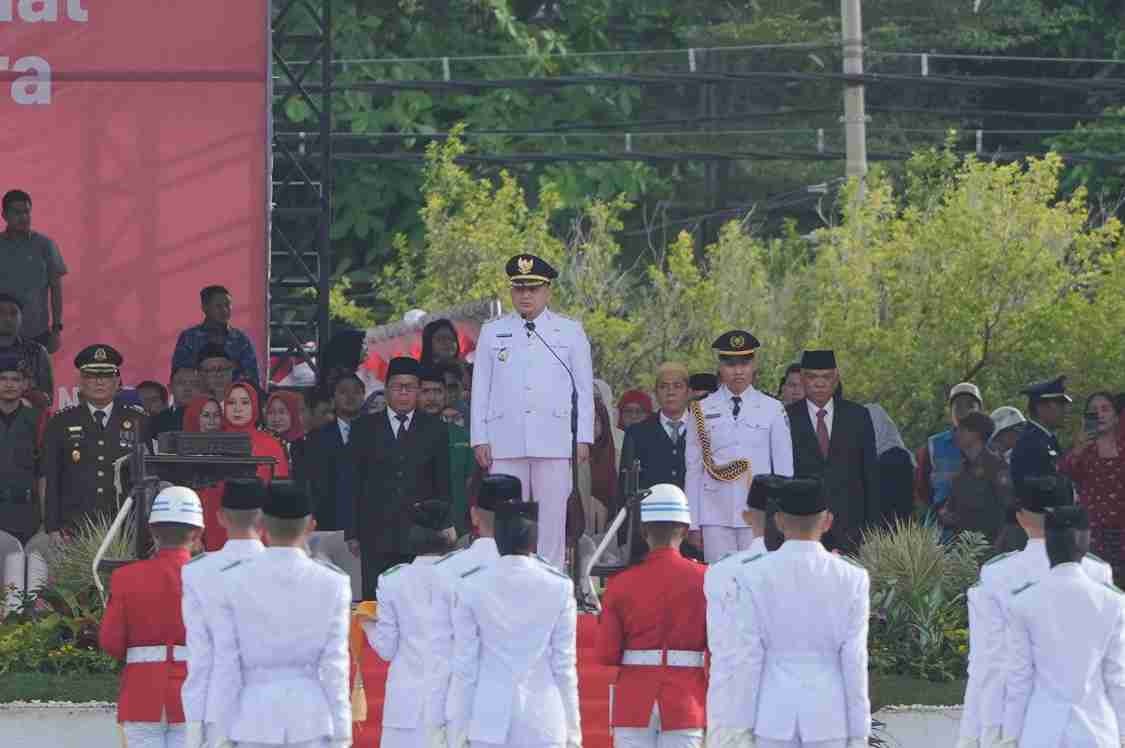 Upacara HUT ke-80 RI di Makassar Berlangsung Khidmat, Wali Kota Munafri Tekankan Makna Kemerdekaan