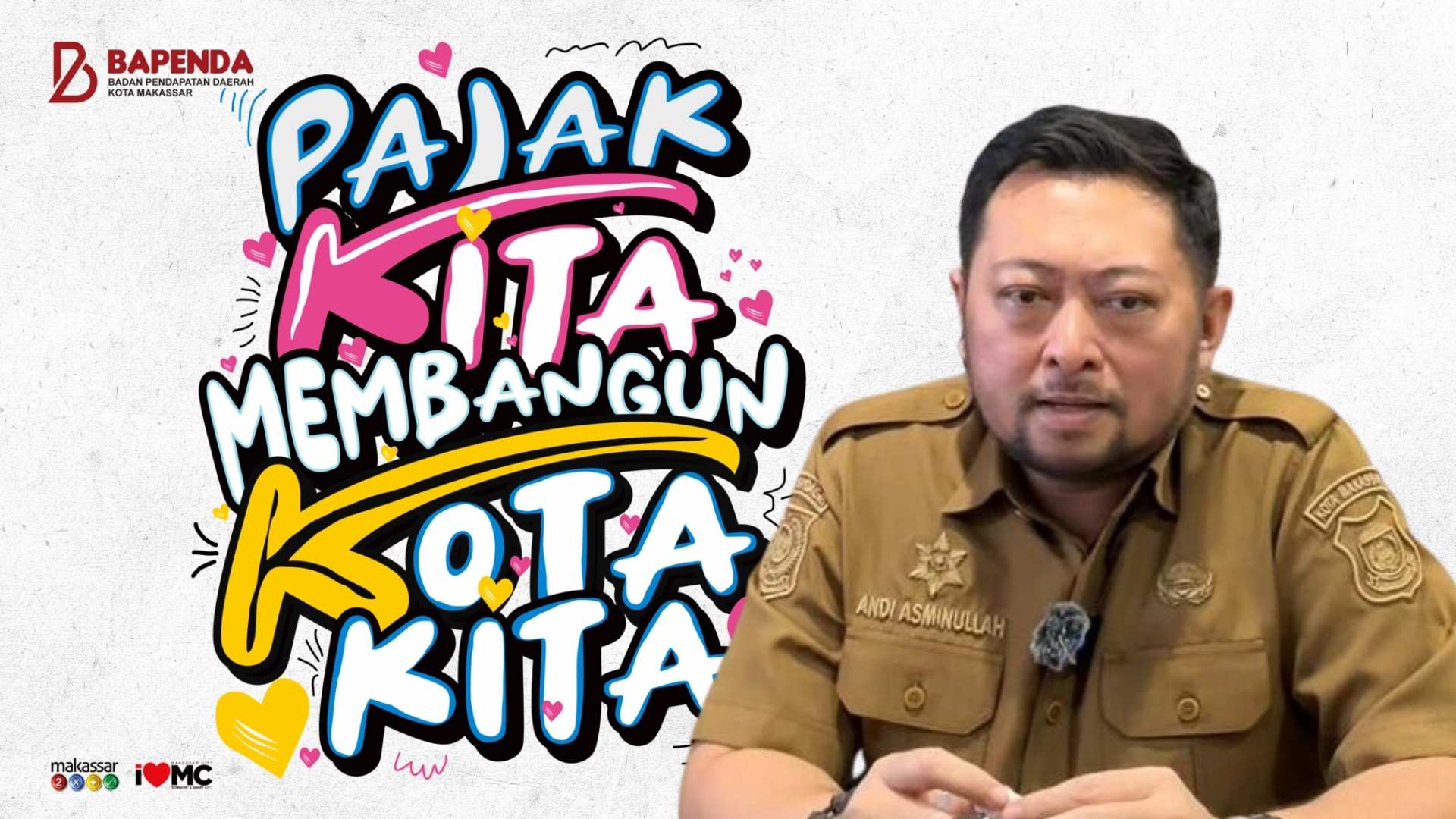 Kesadaran Pajak Meningkat, Bapenda Makassar Optimis Capai 100 Persen Realisasi PBB