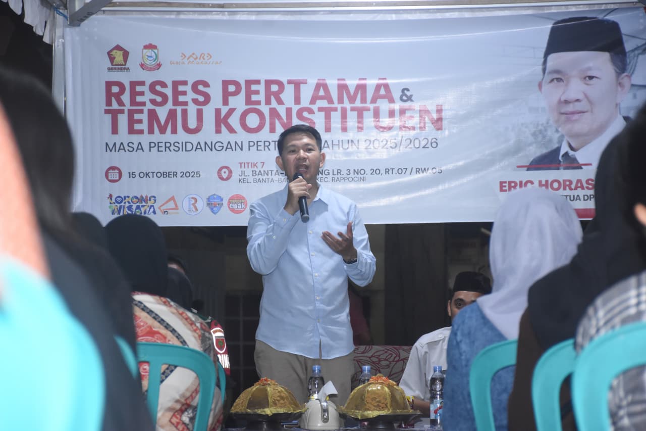 Eric Horas Serap Aspirasi Warga Banta-Bantaeng, Soroti Soal Bansos dan CCTV