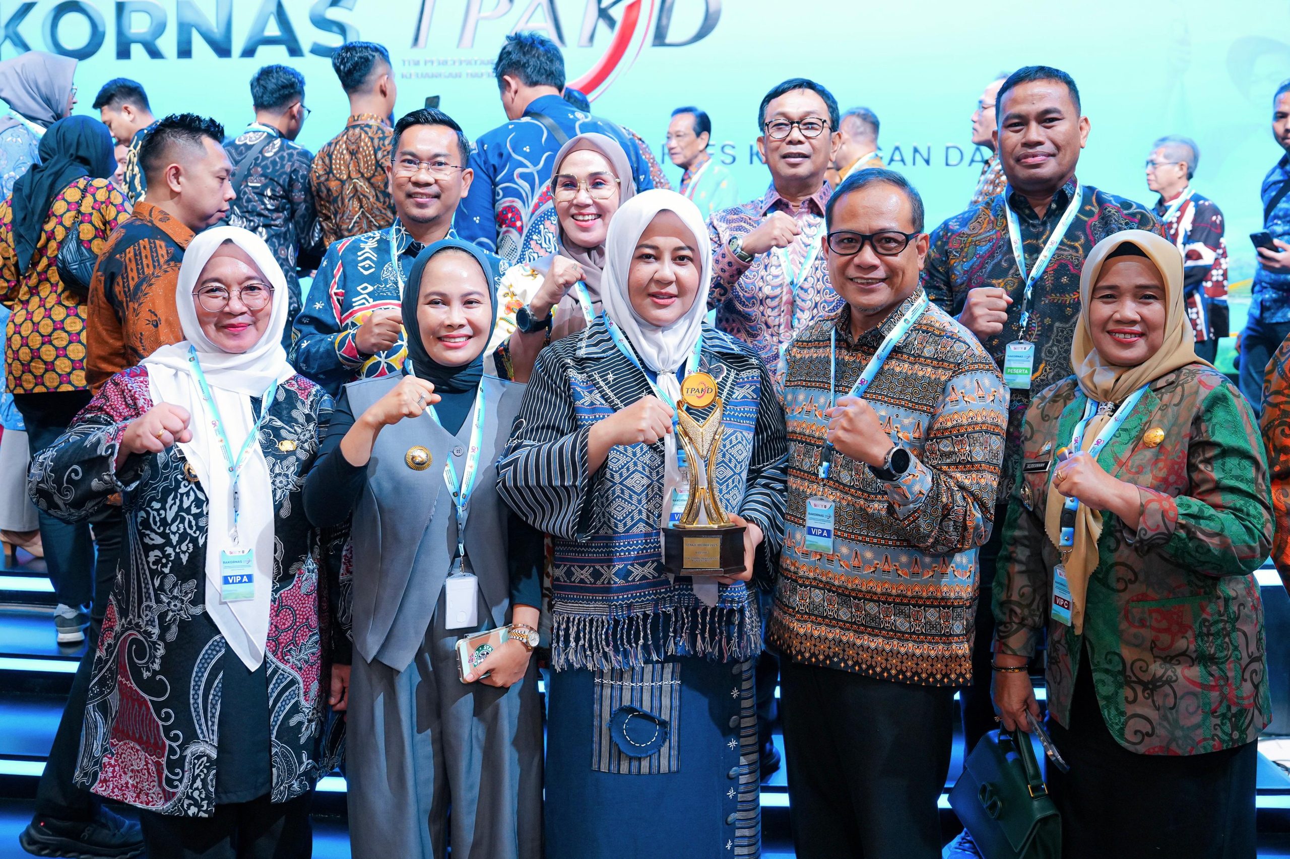 Bupati Barru Hadiri Rapat Koordinasi Nasional Tim Percepatan Akses Keuangan Daerah Tahun 2025