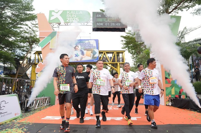 Munafri Mengukir Prestasi: Ikuti Kategori 10K dalam Kalla Run 2025