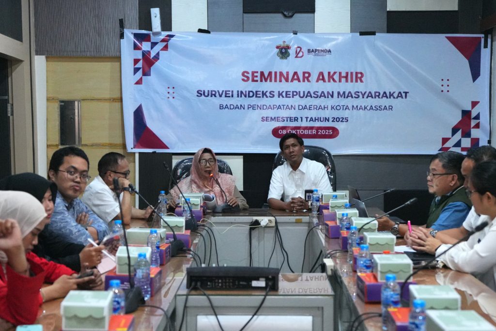 Bapenda Makassar dan FISIP UNHAS Gelar Survei untuk Tingkatkan Kepuasan Pelayanan Wajib Pajak Daerah