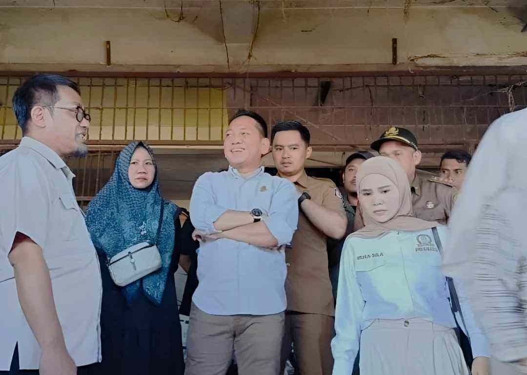 DPRD Makassar Tinjau Langsung Kesiapan Relokasi Pedagang Jalan Sawi