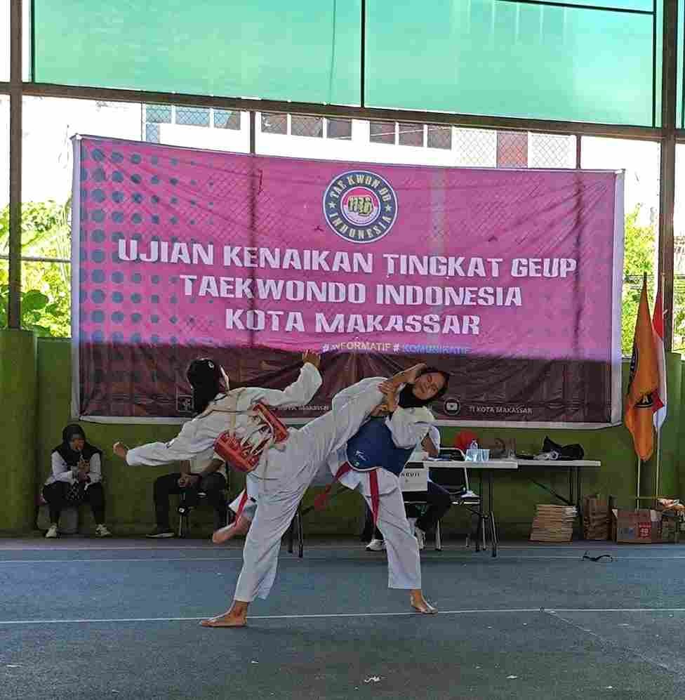 Sekretariat DPRD Makassar Jadi Tuan Rumah Ujian Kenaikan Tingkat Taekwondo