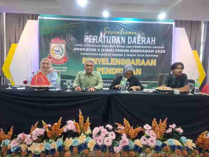 Andi Makmur Burhanuddin Tegaskan Komitmen terhadap Dunia Pendidikan Lewat Sosialisasi Perda No. 1 Tahun 2019