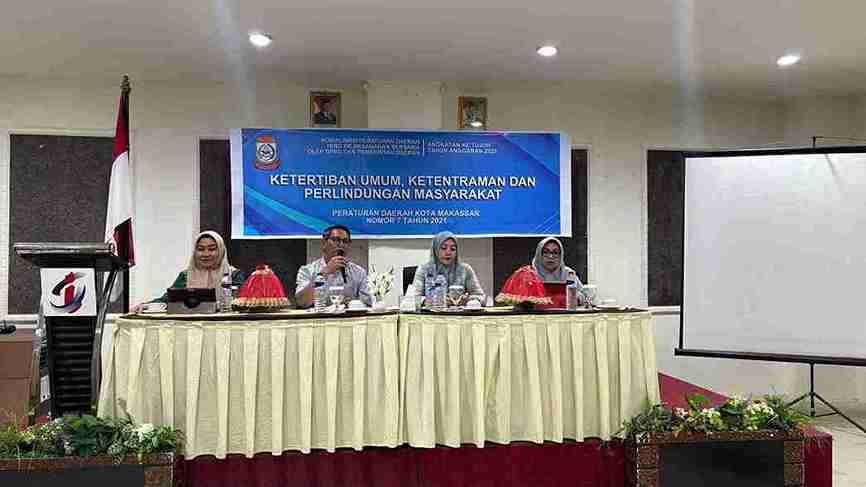 Supratman Ajak Warga Wujudkan Makassar yang Tertib dan Aman Lewat Sosialisasi Perda