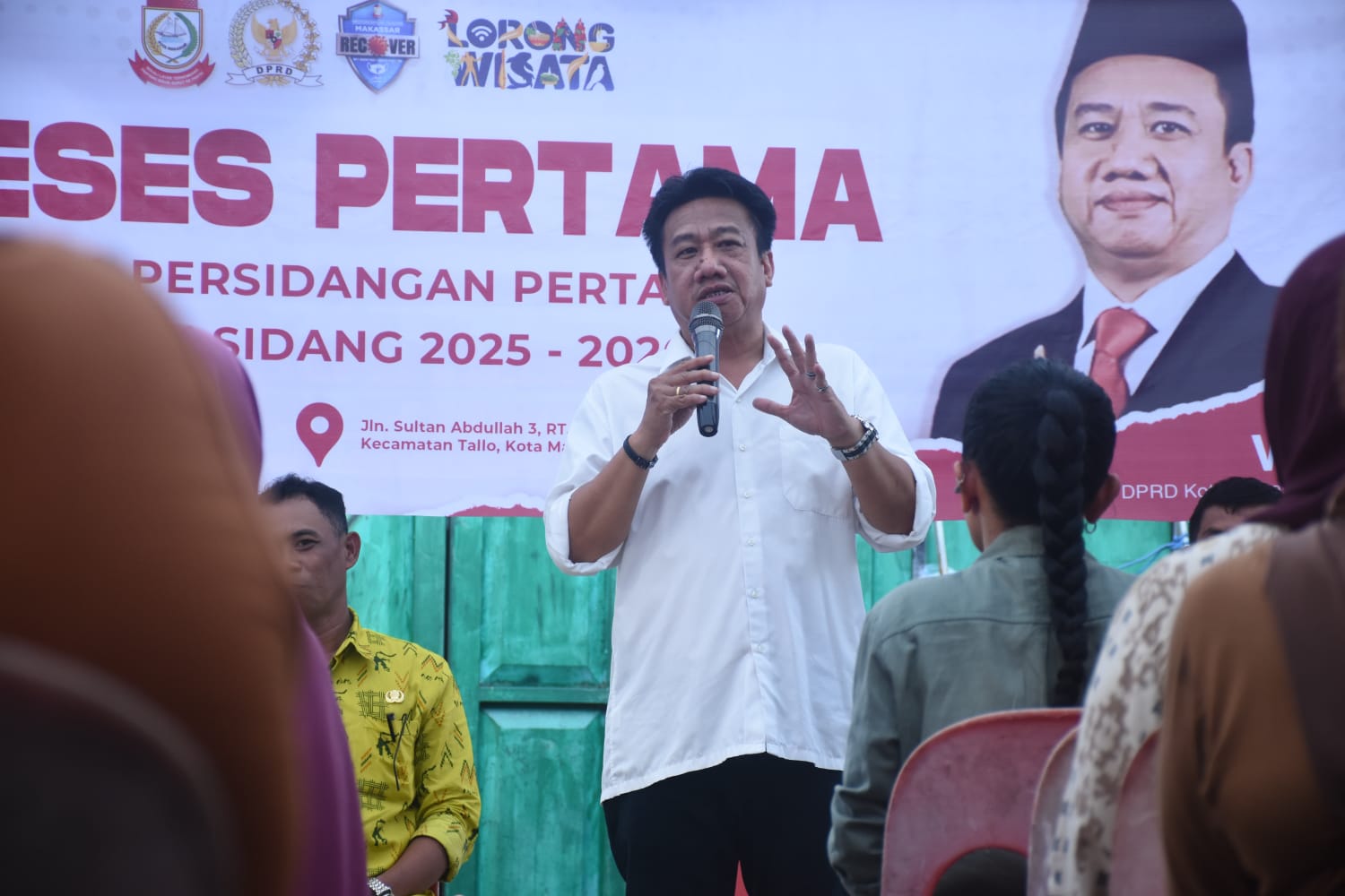 William Serap Aspirasi Warga Tallo, Masalah Air Bersih Jadi Keluhan Utama