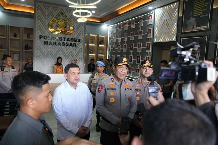 Wali Kota Mengapresiasi Peluncuran SPKT-SKCK dan PAMAPTA: Inovasi Pelayanan Terpadu di Polrestabes Makassar