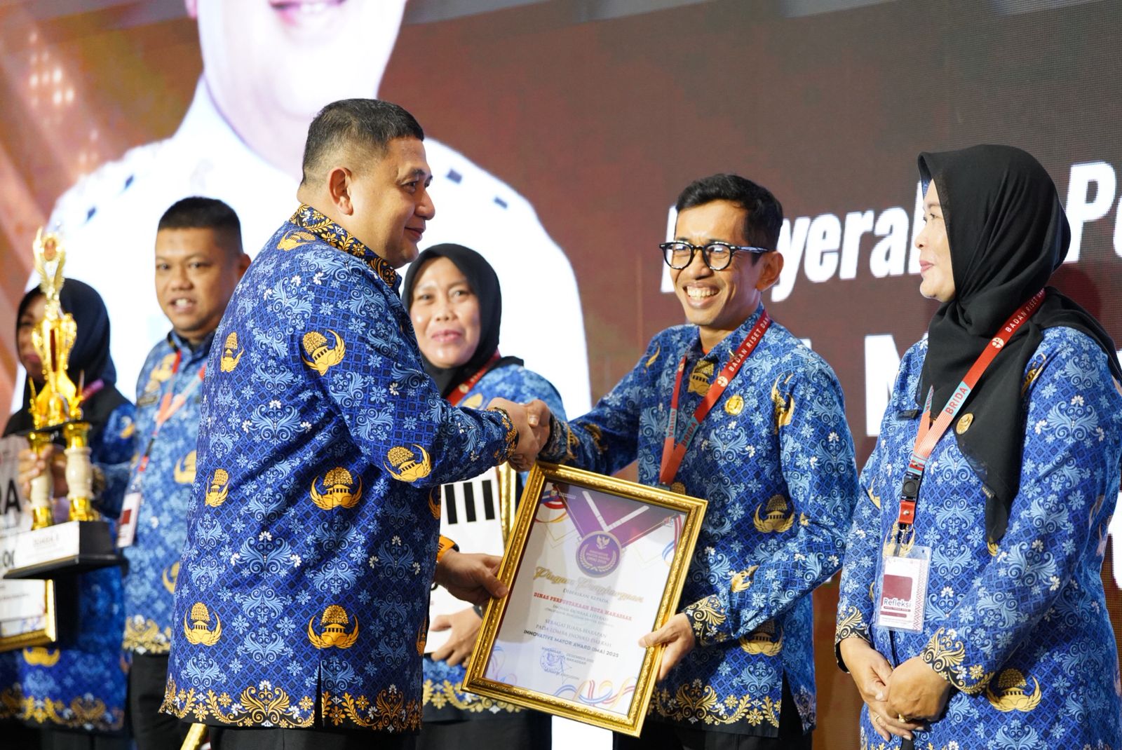 BPBD Makassar Raih Predikat Favorit dalam Innovative Mayor Award 2025 dengan Inovasi ‘SALAMA’