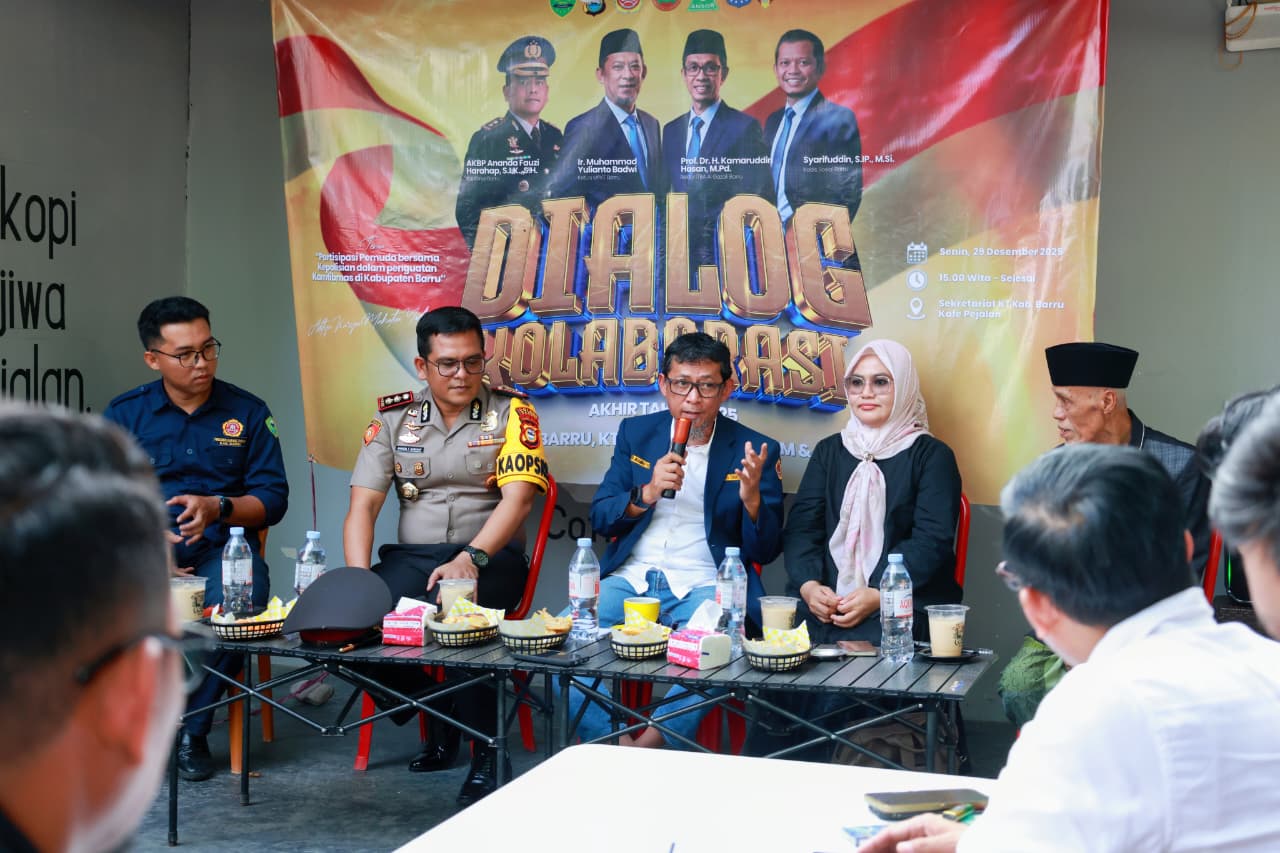 Karang Taruna Barru Gelar Dialog Akhir Tahun, Perkuat Peran Pemuda Jaga Kamtibmas