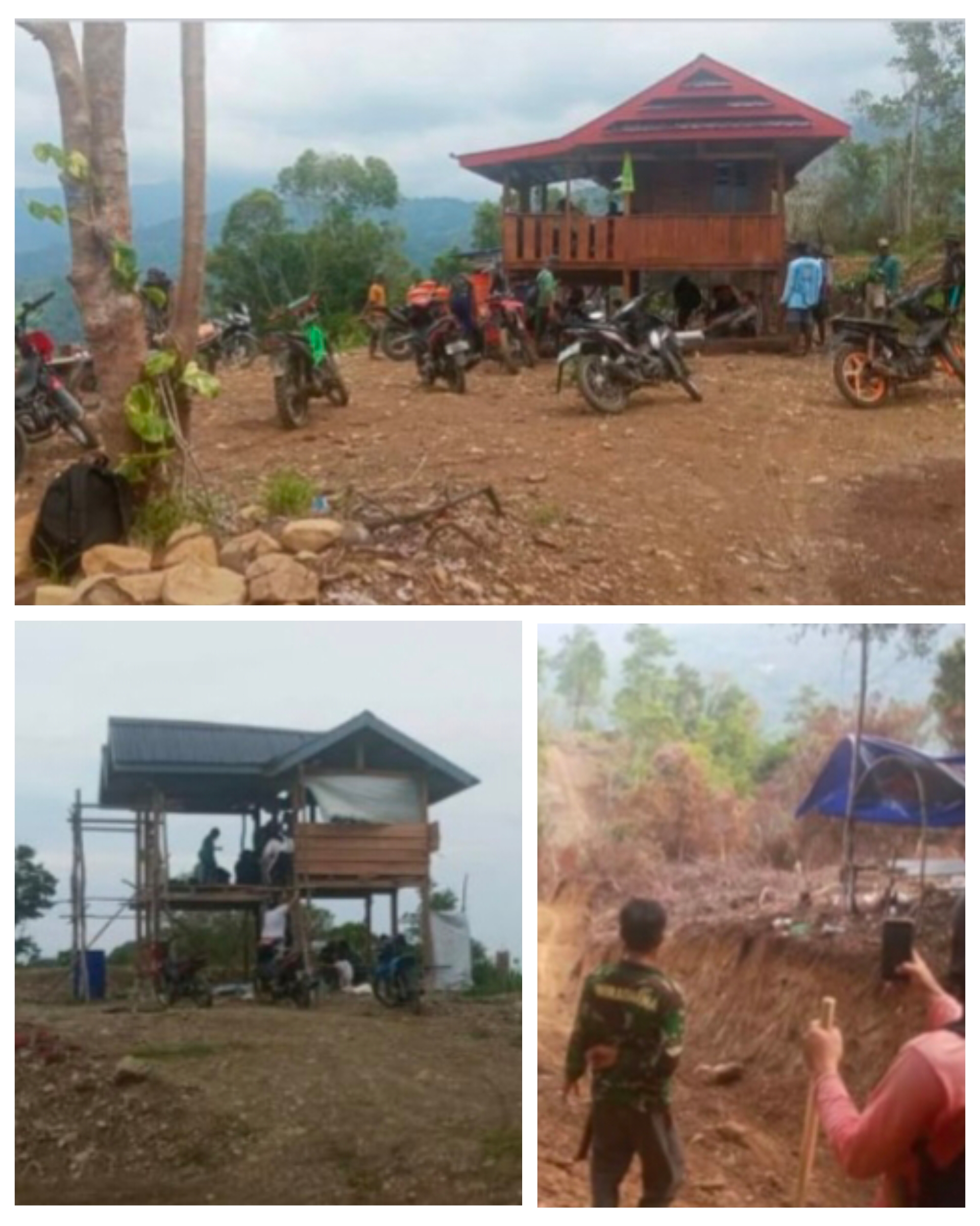 Perambahan Hutan di Puncak Gunung Andoli Balandai, Kota Palopo, Menyebabkan Risiko Longsor