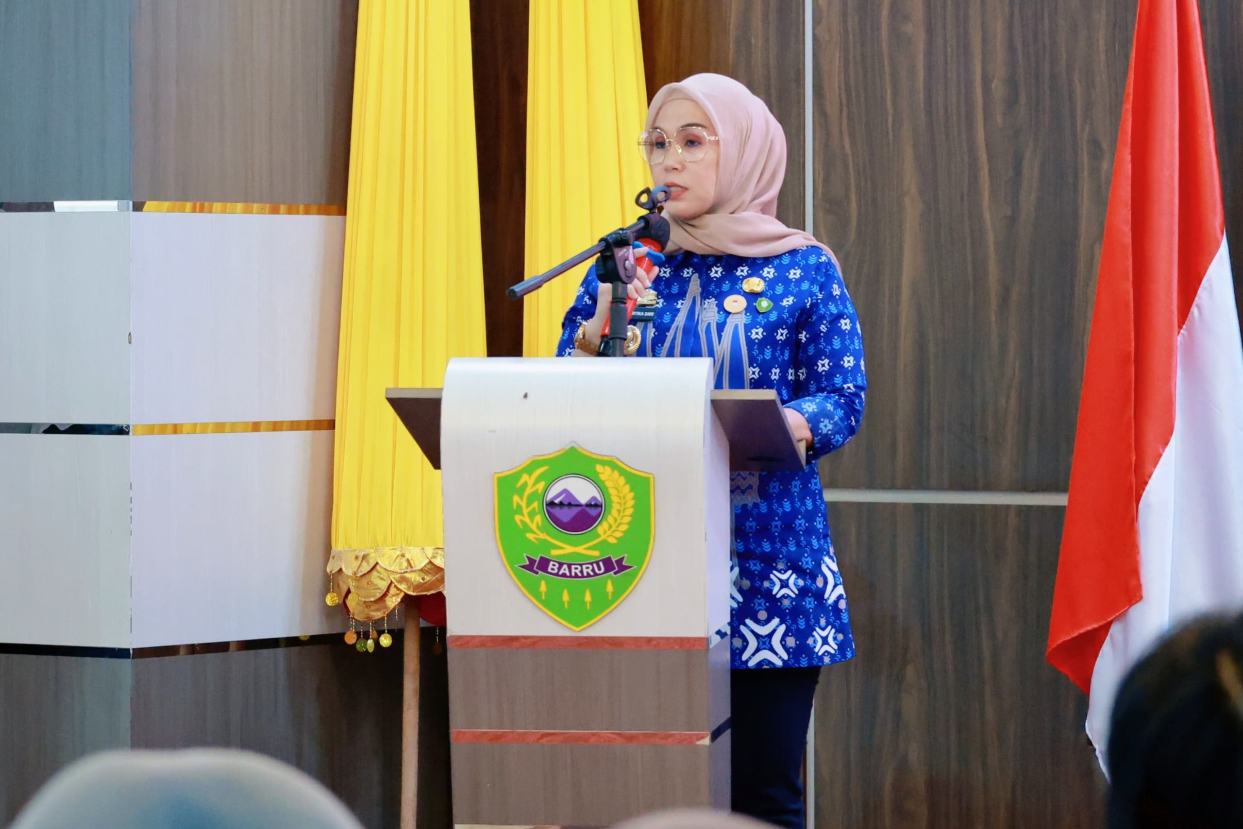 Bupati Barru Resmi Membuka Kegiatan Keluarga Mahasiswa ABADI Volume 4 Fakultas Kedokteran Universitas Hasanuddin Tahun 2025